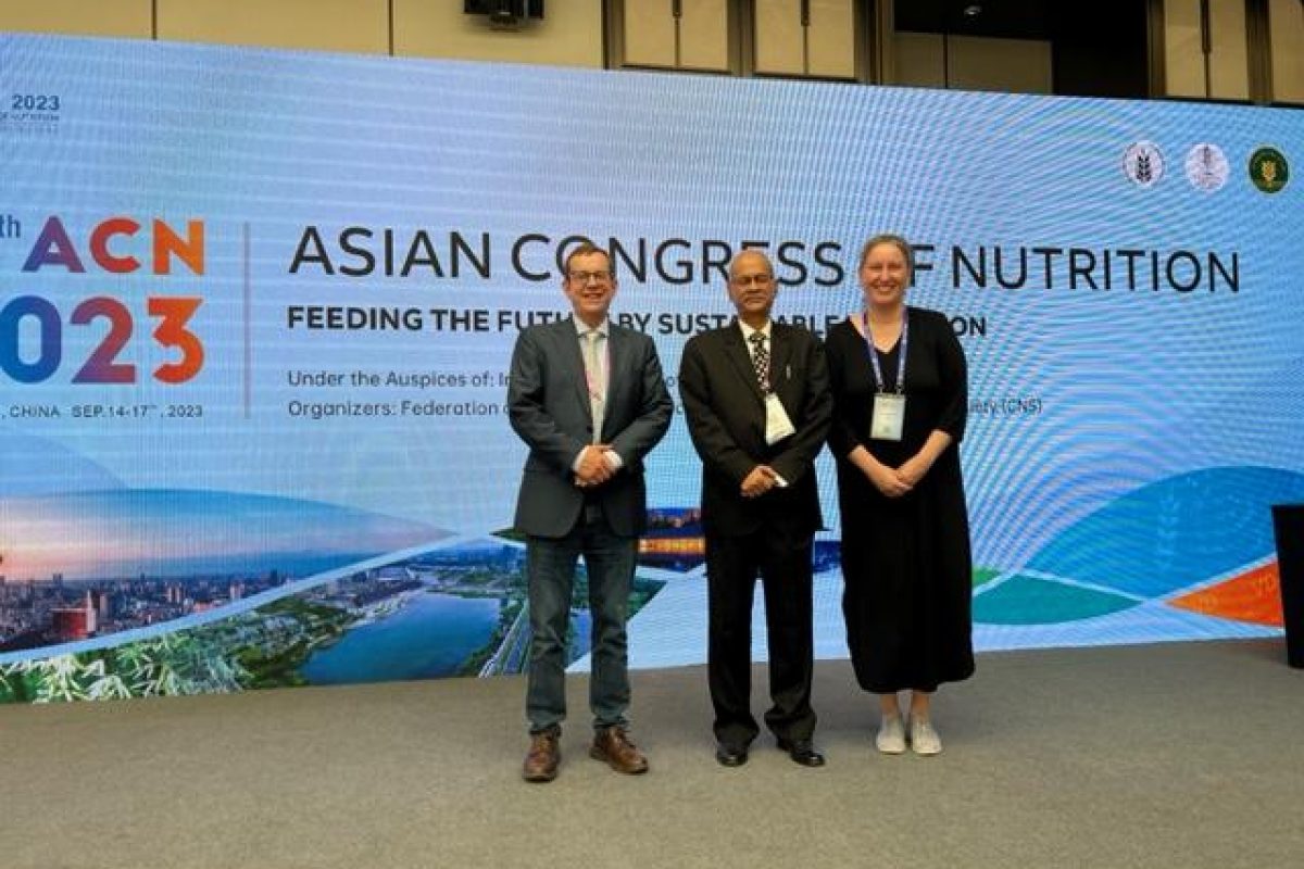 Dr Anoop Misra attended Asian Congress of Nutrition at Chengdu, China, gave lecture on Nuts and Diabetes September 18, 2023